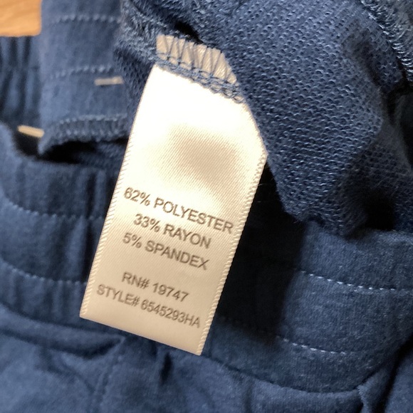 Land ‘n Sea | NWT Women’s Navy Blue Wide Leg Pants - Picture 8 of 8